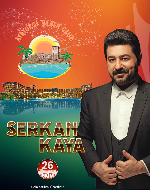 Unutulmaz Şarkılarla Serkan Kaya, Aya Yorgi Cunda Beach'da